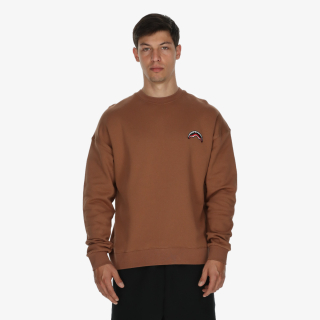 BLOCK PARTY CREWNECK BROWN 