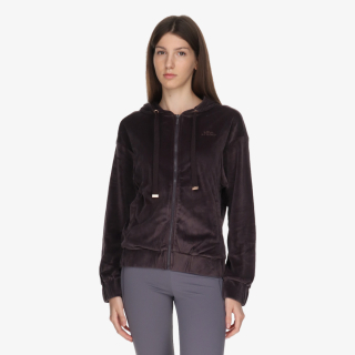 VELOUR FZ HOODY 