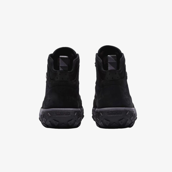 GREENSTRIDE MOTION 6 MID LACE UP WATERPROOF HIKING BOOT JET BLACK 