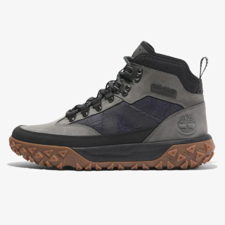 GREENSTRIDE MOTION 6 MID LACE UP WATERPROOF HIKING BOOT MEDIUM GREY NUBUCK 