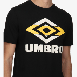 UMBRO RETRO DOUBLE LOGO T SHIRT 