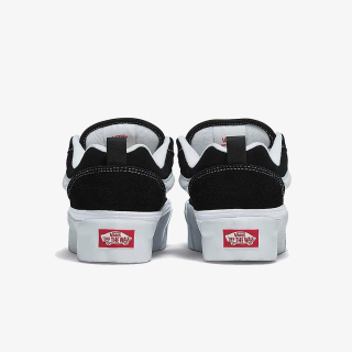 Vans KNU STACK BLACK/TRUE WHIT, 5.5, MEDIUM 