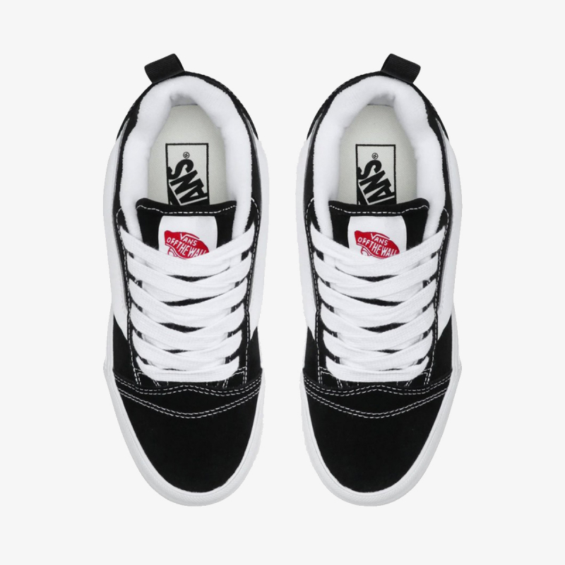 Vans KNU STACK BLACK/TRUE WHIT, 5.5, MEDIUM 