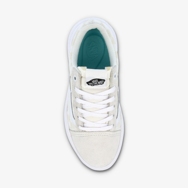 Vans UA OLD SKOOL OVERT CC CHECKERBOARD WHITE 