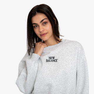 New Balance LINEAR HERITAGE FLEECE CREW 