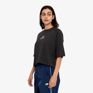 New Balance LINEAR HERITAGE RAGLAN T-SHIRT 