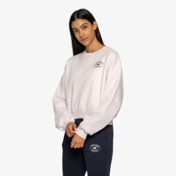 New Balance REIMAGINED FLEECE CREW 