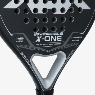 XOX XOX PADEL RACKET X-ONE BLACK/SILVER 