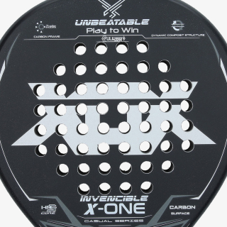 XOX XOX PADEL RACKET X-ONE BLACK/SILVER 