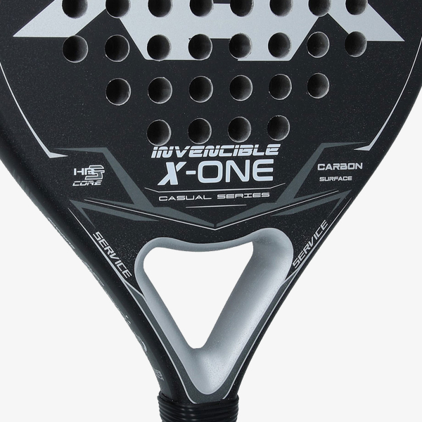 XOX XOX PADEL RACKET X-ONE BLACK/SILVER 