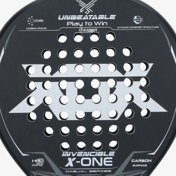 XOX XOX PADEL RACKET X-ONE BLACK/SILVER 