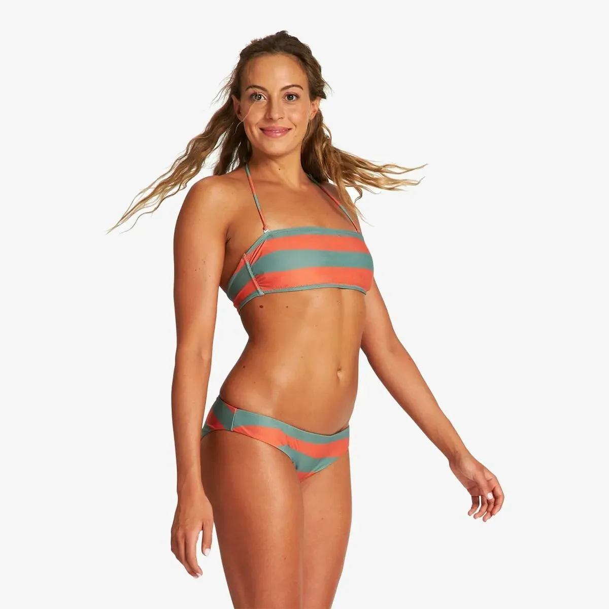 Arena W ALLOVER BANDEAU TWO PIECES 