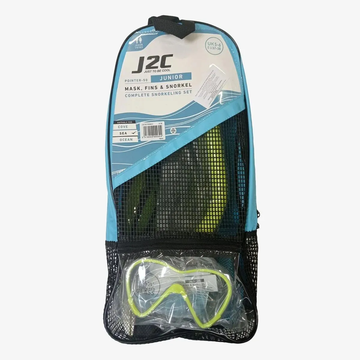 J2C Set Mask, Snorkel and Fins 