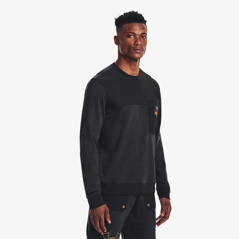 UNDER ARMOUR UA Rival Terry Scribble Crew 