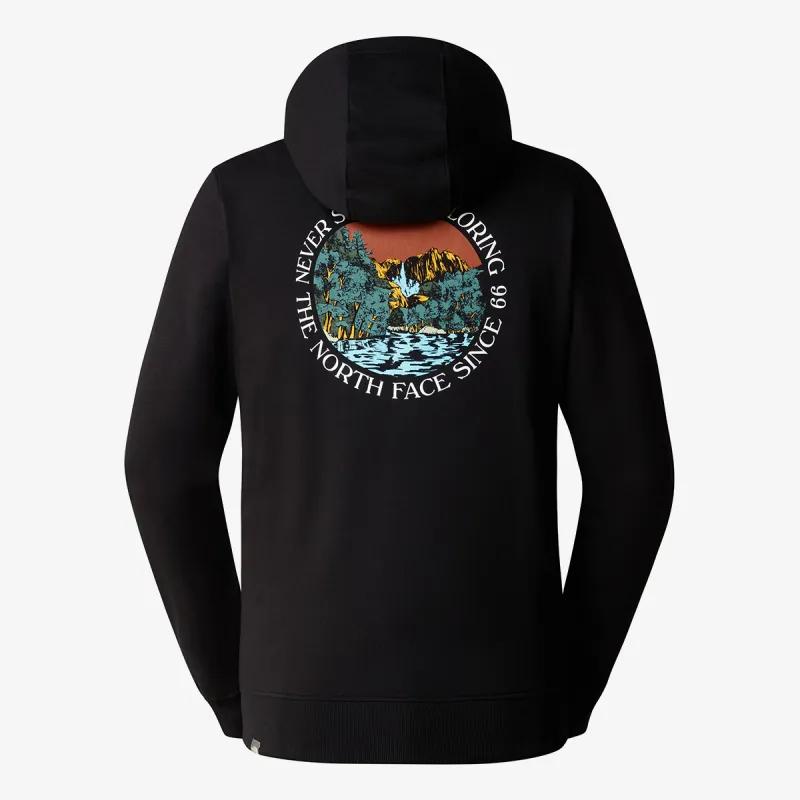 THE NORTH FACE MENS SEASONAL GRAPHIC HOODIE 